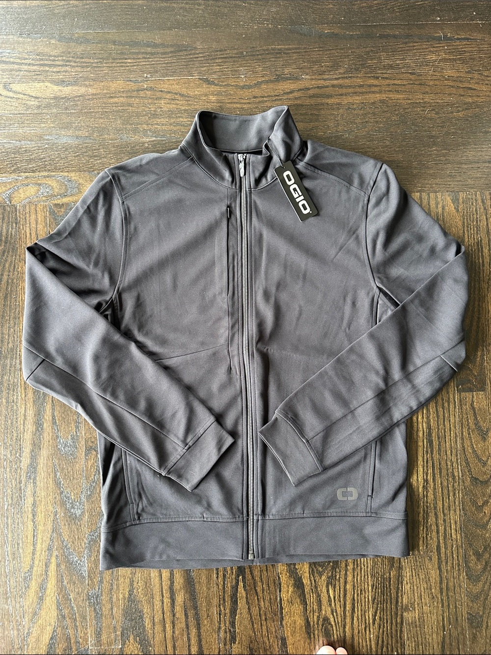 OGIO HINGE OG820 Men's Full-Zip Black Performance Jacket NWT Sz M